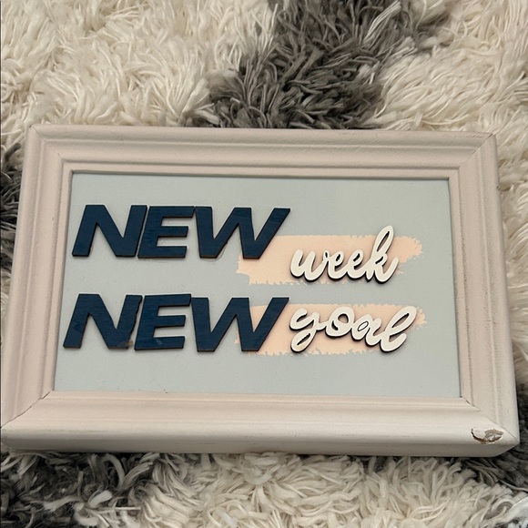 Ashland Inspirational Wall Art Set - Blue, Black, White - Picture 6 of 10